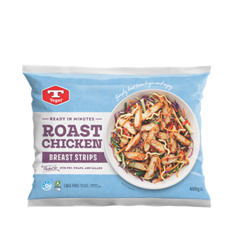 Tegel Roast Chicken Breast Strips 400g