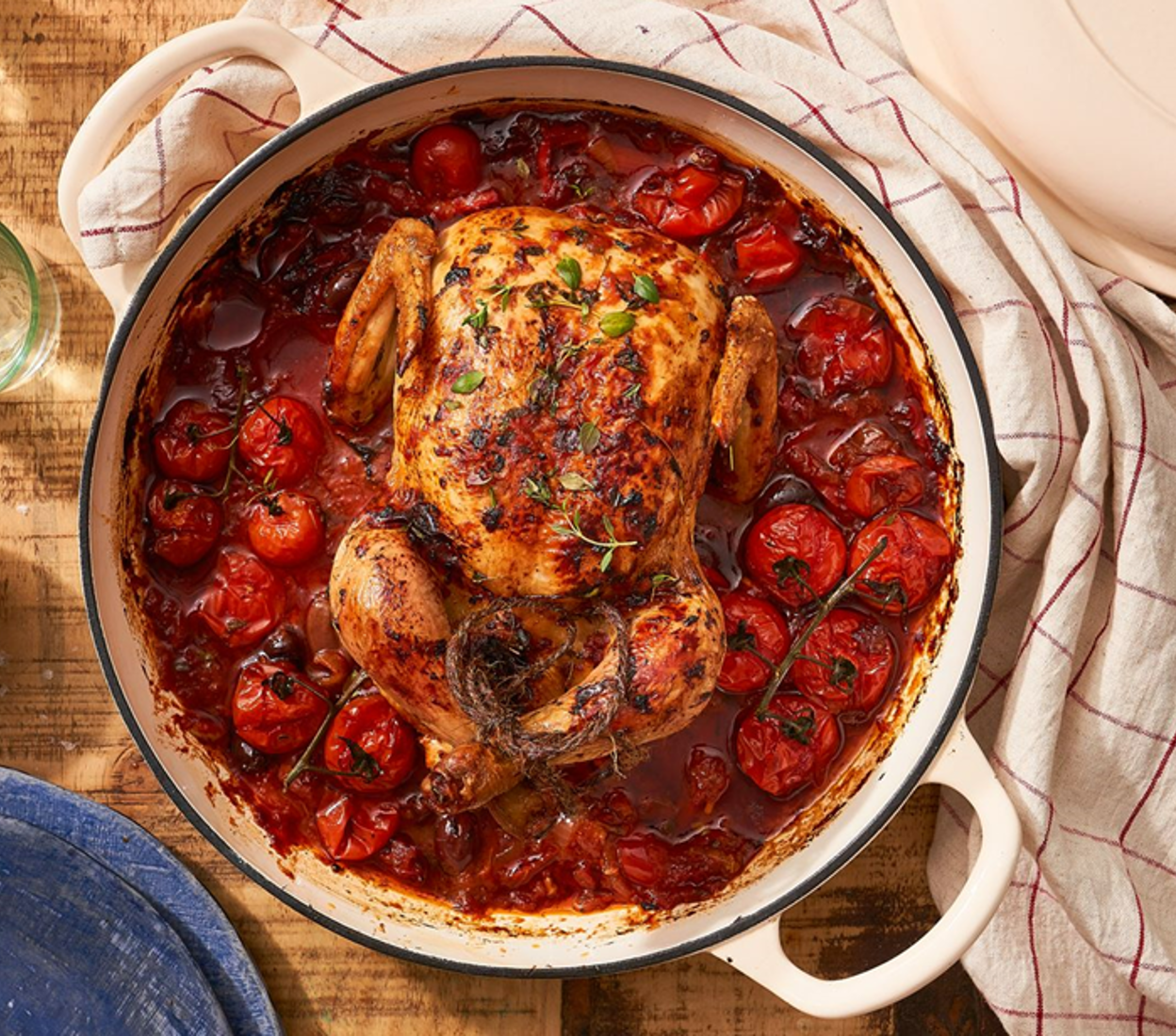 Whole Roast Chicken Cacciatore