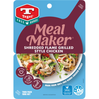 Tegel FR Meal Maker Shredded Flame Grilled Style 100G