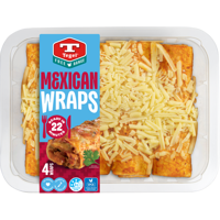 Tegel Fresh Free Range Mexican Wraps 4Pc