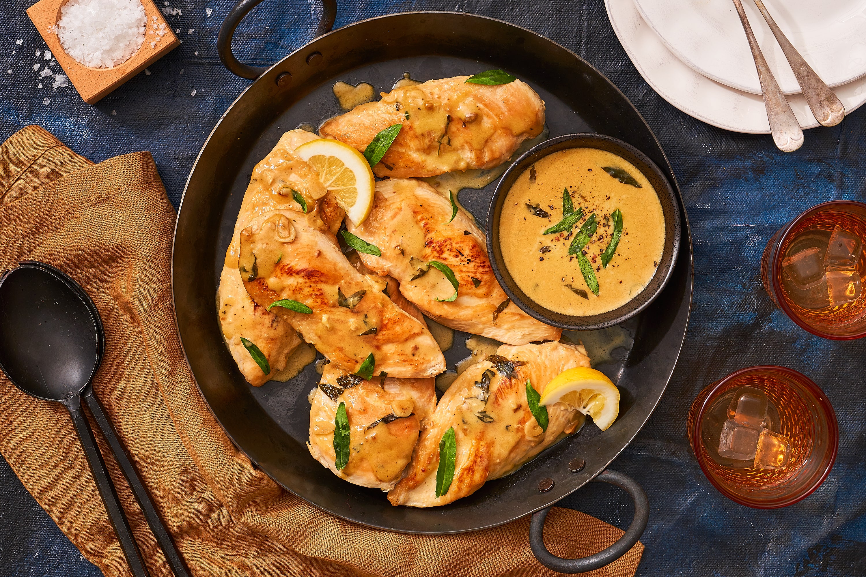 Chicken With Tarragon And Cream Sauce