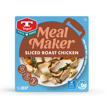 Tegel Free Range Meal Maker Sliced Roast Chicken 260g
