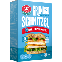 Tegel FR Gluten Free Crumbed Schnitzel FOP