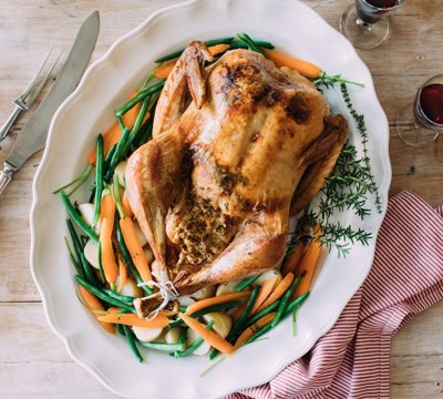 Thyme, Garlic & Lemon Roast Turkey