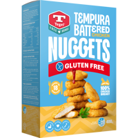 Tegel FR Gluten Free Tempura Nuggets FOP