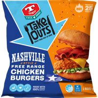 Take Outs FZ Nashville Style Burgers