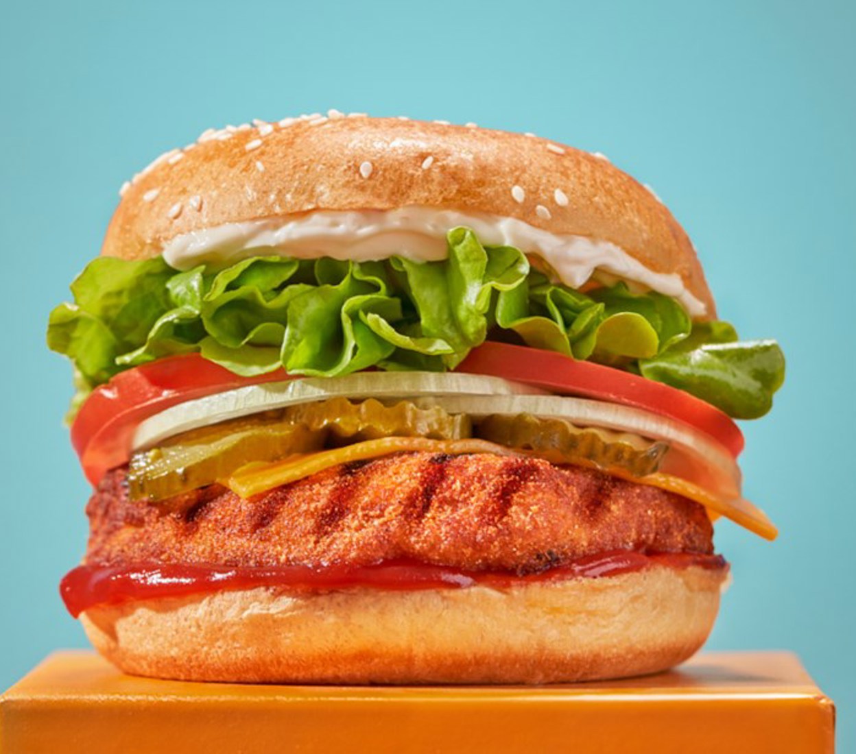 Classic Chargrilled Chicken Burger