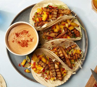 Easy Chicken Tacos with Quick Salsa