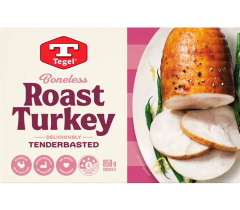 Tegel Turkey Roast 850g