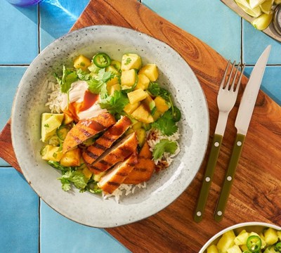 Tropical Chargrilled Chicken Bowls