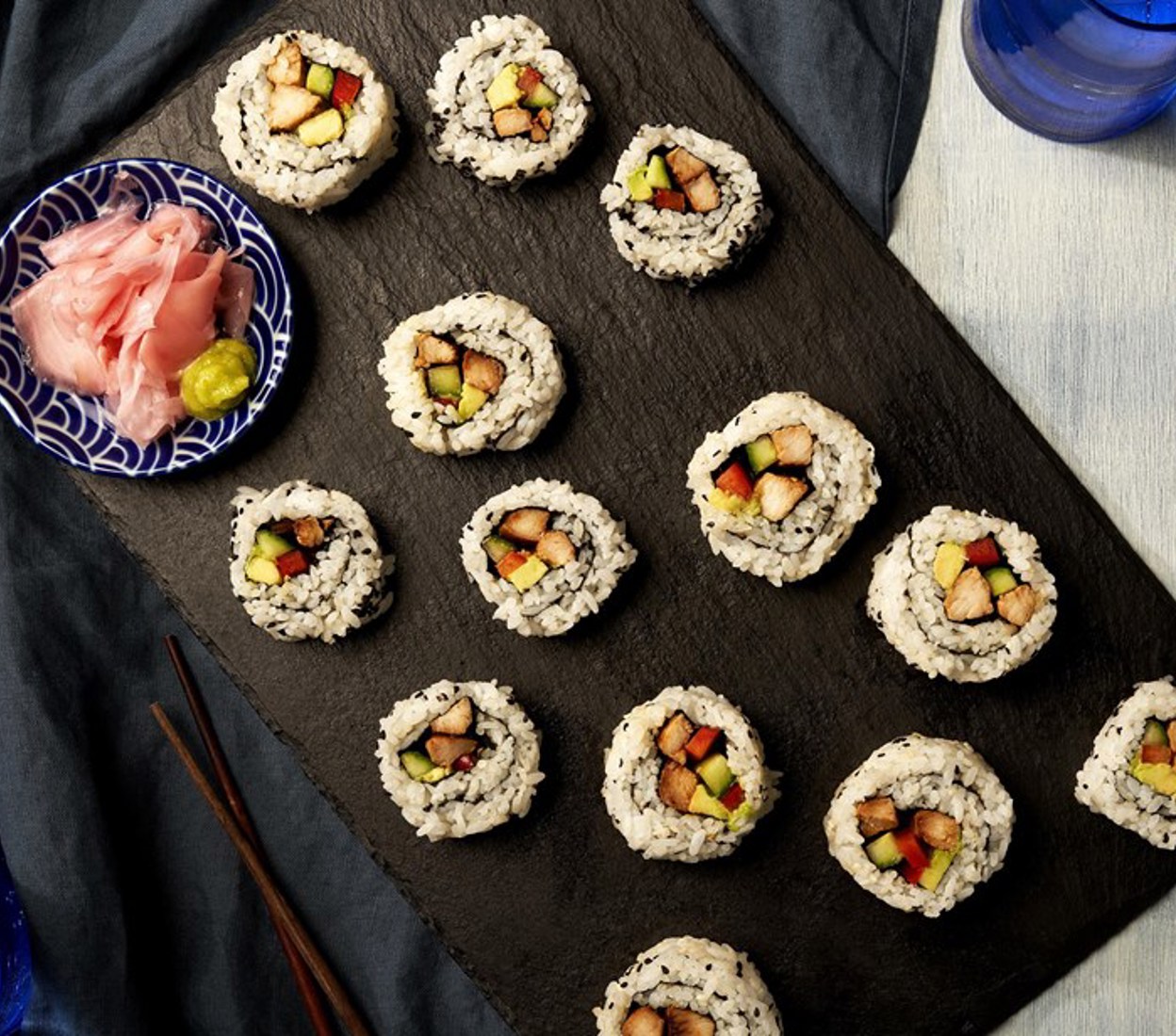 Teriyaki Chicken Sushi