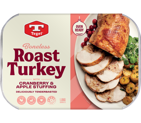 Frozen Turkey Roast Cranberry Apple 1.8KG